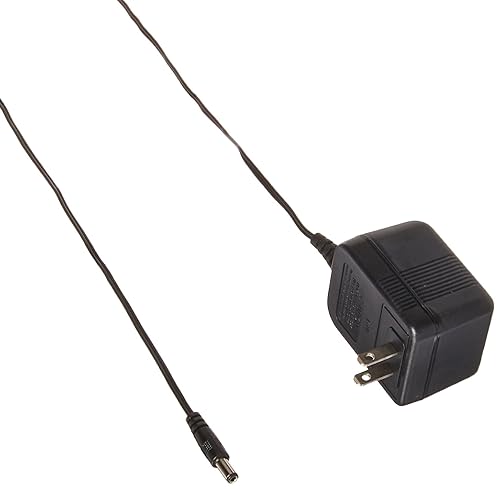 Jameco Reliapro, transformador adaptador de pared ACU090100E8942 CA a CA, 9V  1000 mA, recto, enchufe hembra, 2,5 mm, color negro.