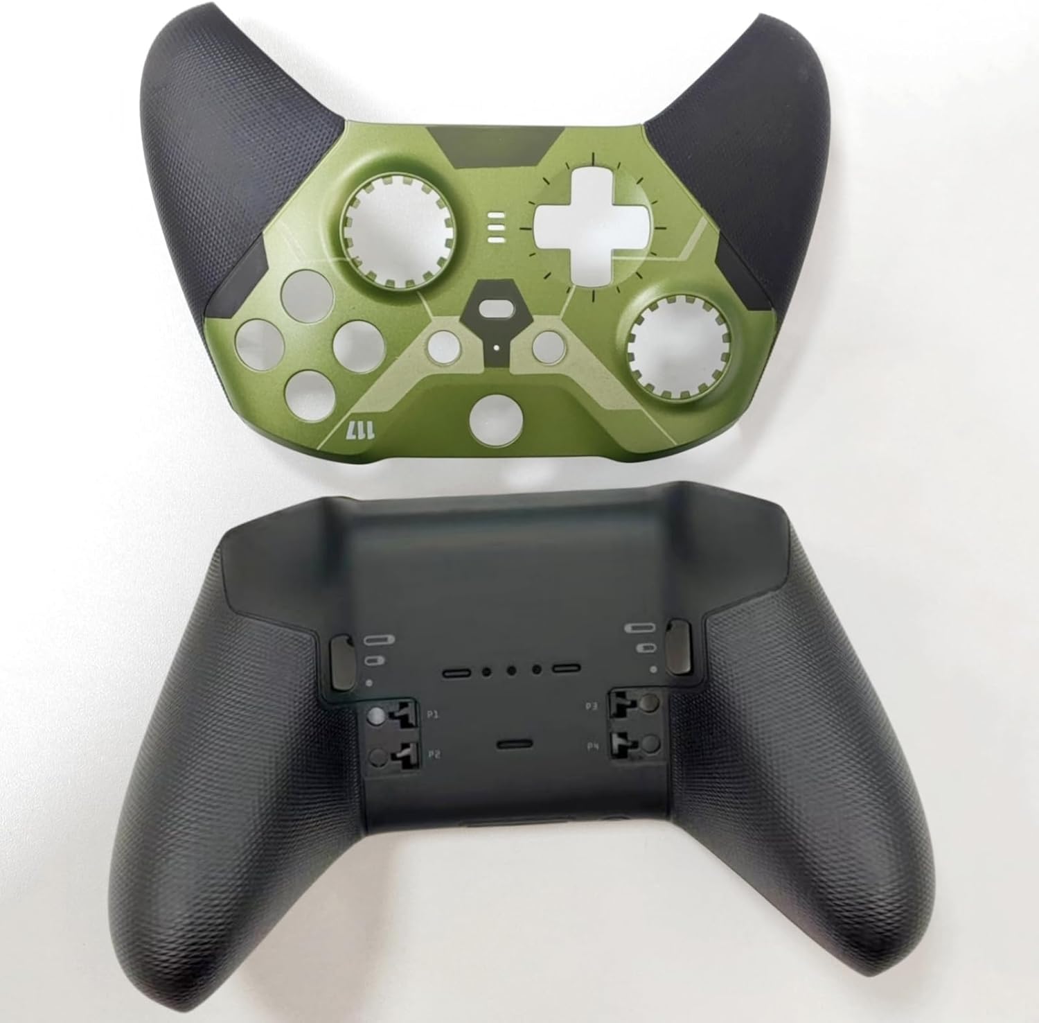 Front Back Housing Shell Case Faceplate Cover Replacement Repair Kit for Xbox Elite Series 2 Controller - Limited Edition