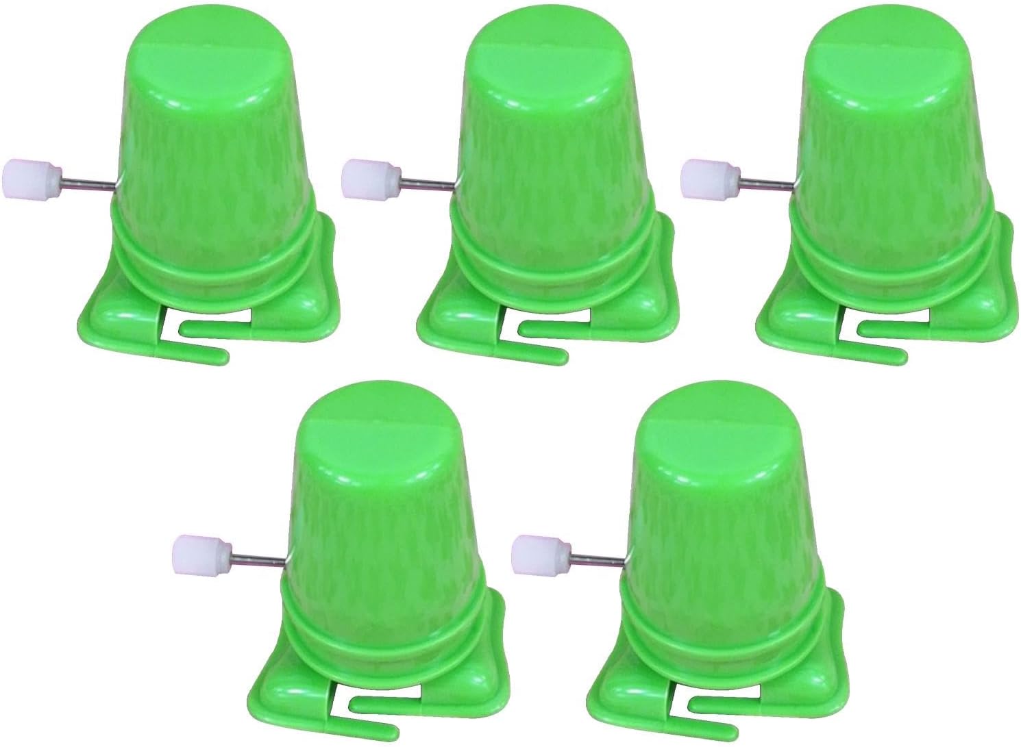 5Pcs Walking Toy Movement Wind Up Toy for DIY Projects Creativity Education Green