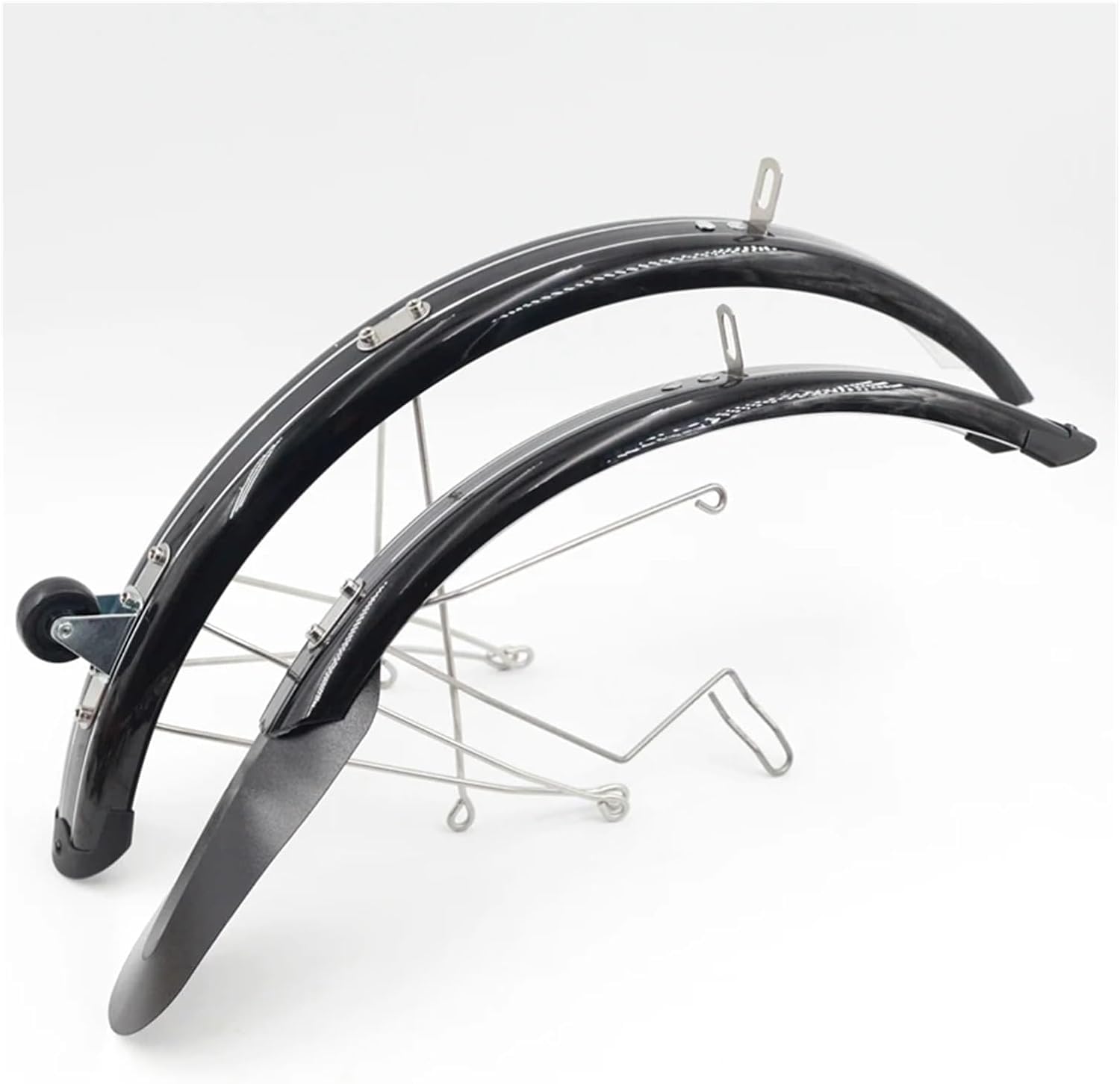Fahrrad Schutzblech Fahrrad-Kotflügel-Set, Kotflügel for Mit Radstrebe, Fahrradschlamm, Wasserschutz, Teile-Zubehör