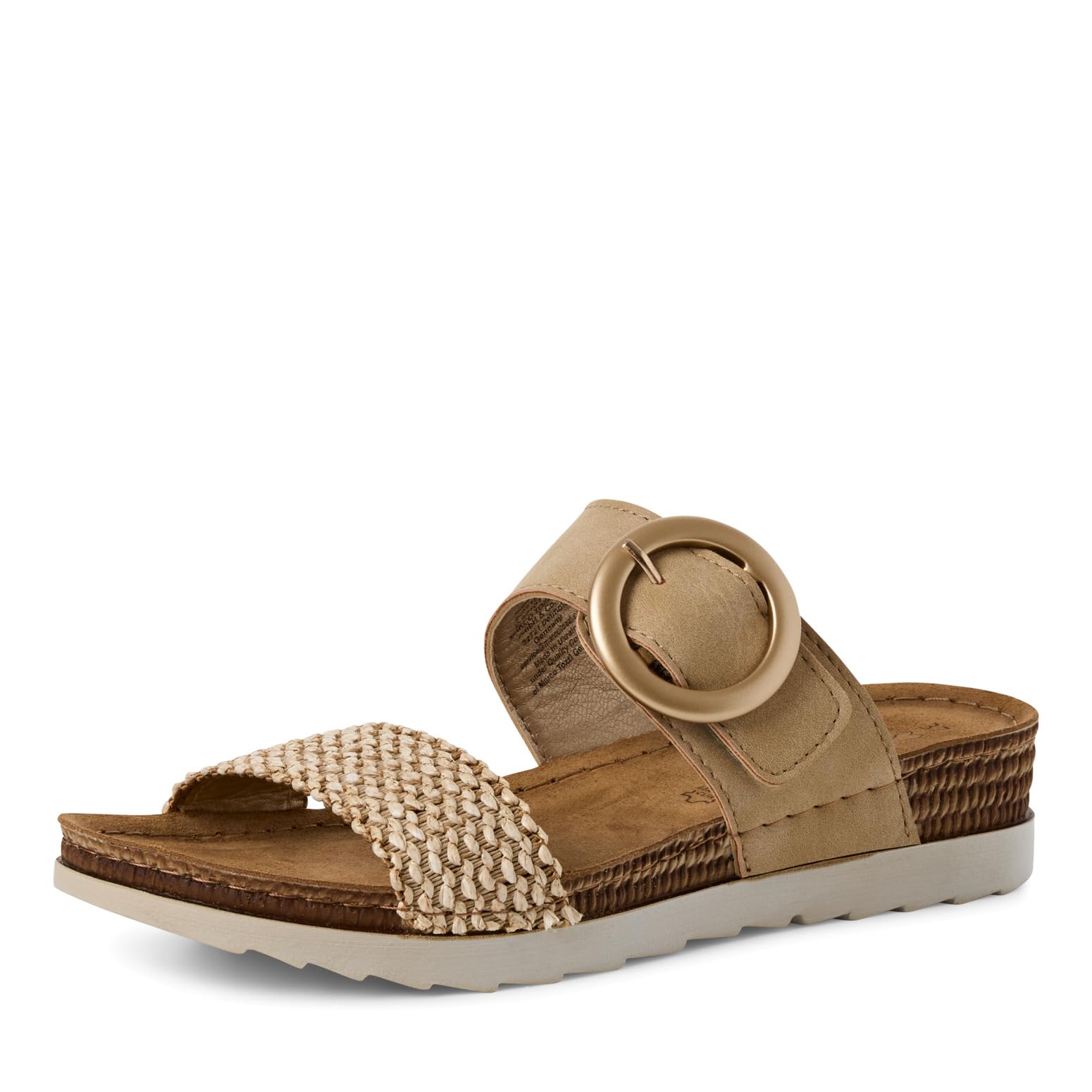 MARCO TOZZI Women's Sandale 2-27191-44, Beige, 7.5 UK