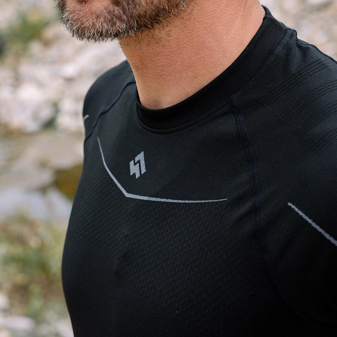 Alpinus - Thermounterwäsche Set Herren Lakdah, Funktionsunterwäsche | Schnelltrocknend, Thermo Unterwäsche mit Belüftungszonen, Thermowäsche, Funktionswäsche, Thermal Underwear