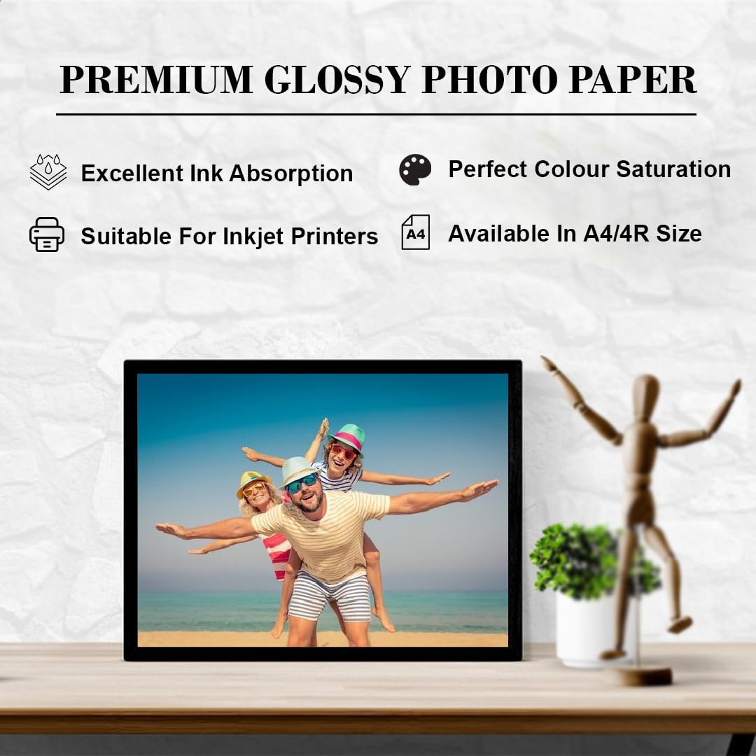 Growlam Fotopapier, glänzend, 150 g/m², 20 Blatt