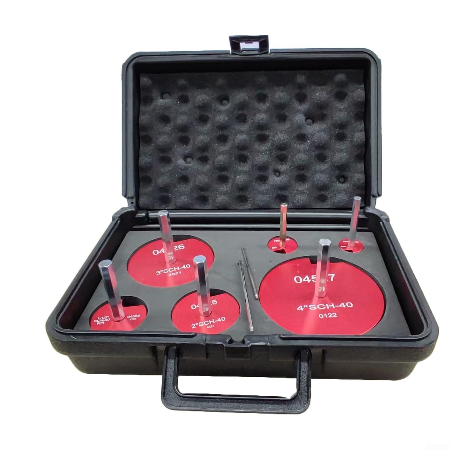 Set 6 per punte Alesatrici PPR per tubi 3/4-4 Pollici Set 6 per