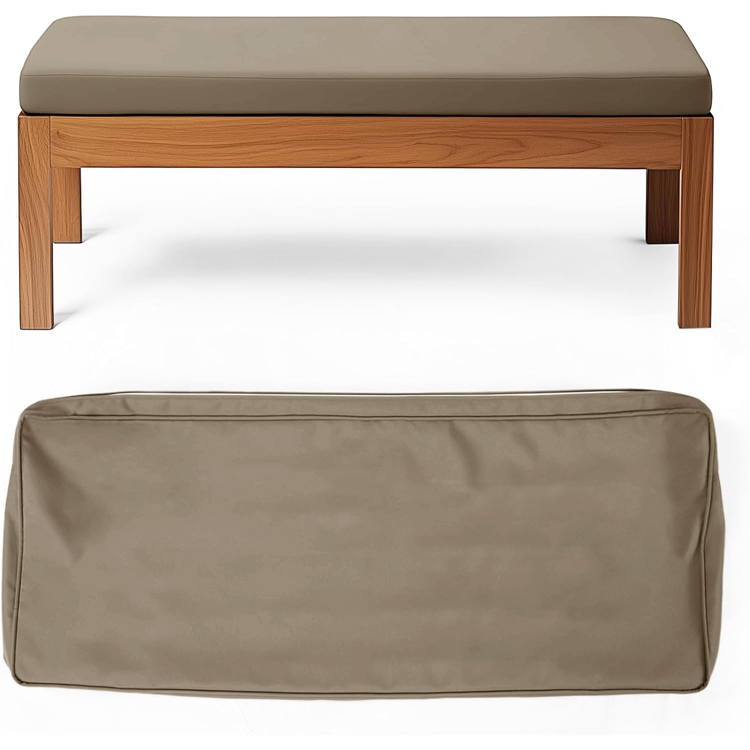 Funda impermeable para banco de jardín y repuesto de asiento