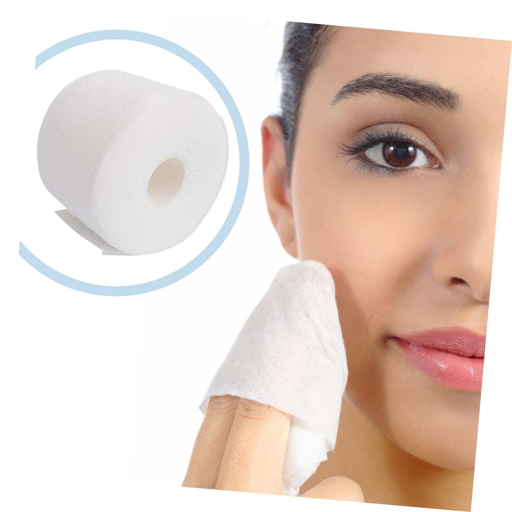 Healeved 2 Stück Reinigungsbaumwolle Make Up Entferner Waschlappen Handtuch Für Empfindliche Haut Gesichtsreinigungsbaumwolle Handtuch Aus Reiner Baumwolle Make Up Entferner