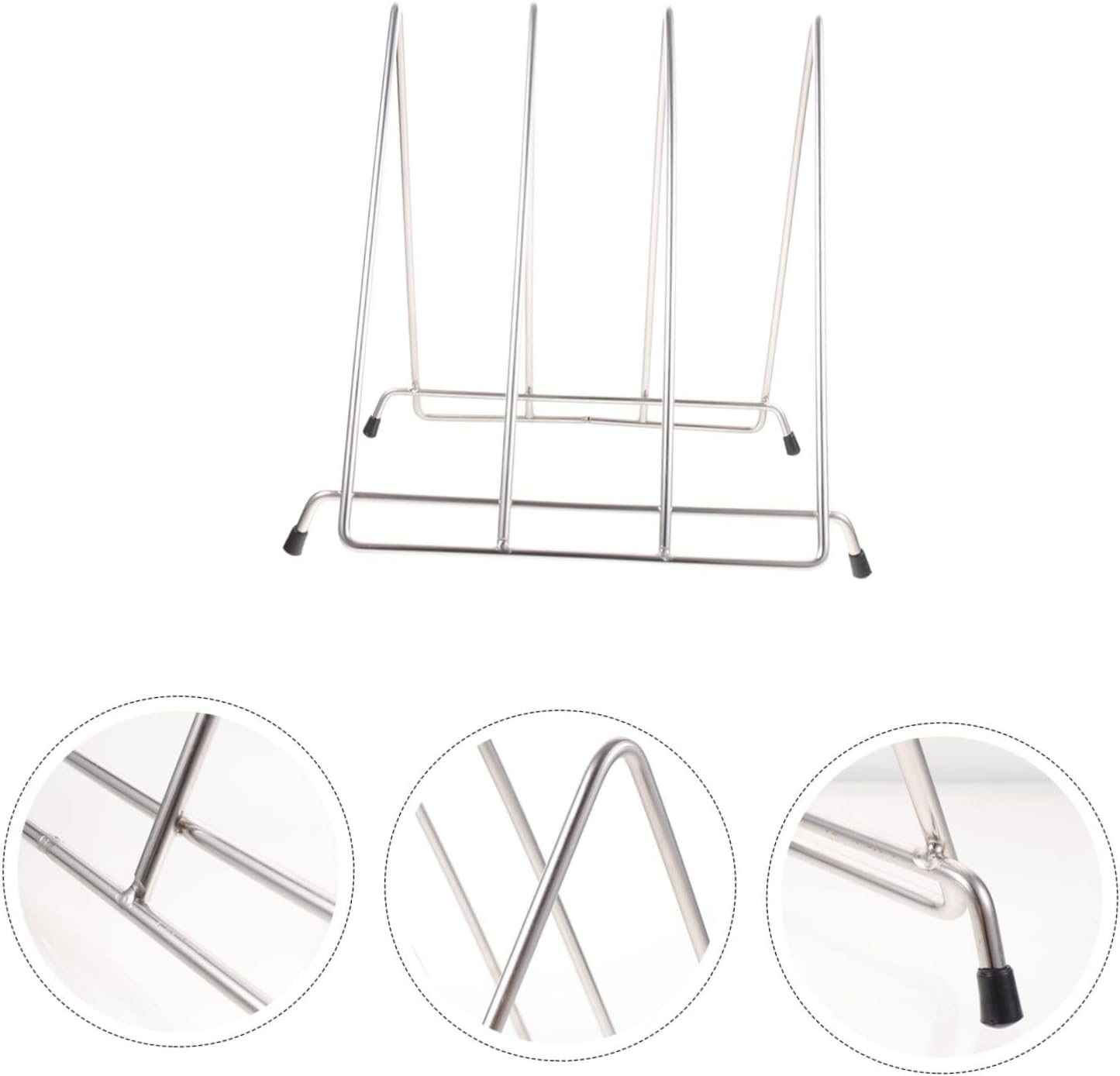 Chopping Board Stand Multipurpose Kitchen Organizer for Cutting Boards and Supplies Space-saving -skid Design for Tidy Storage