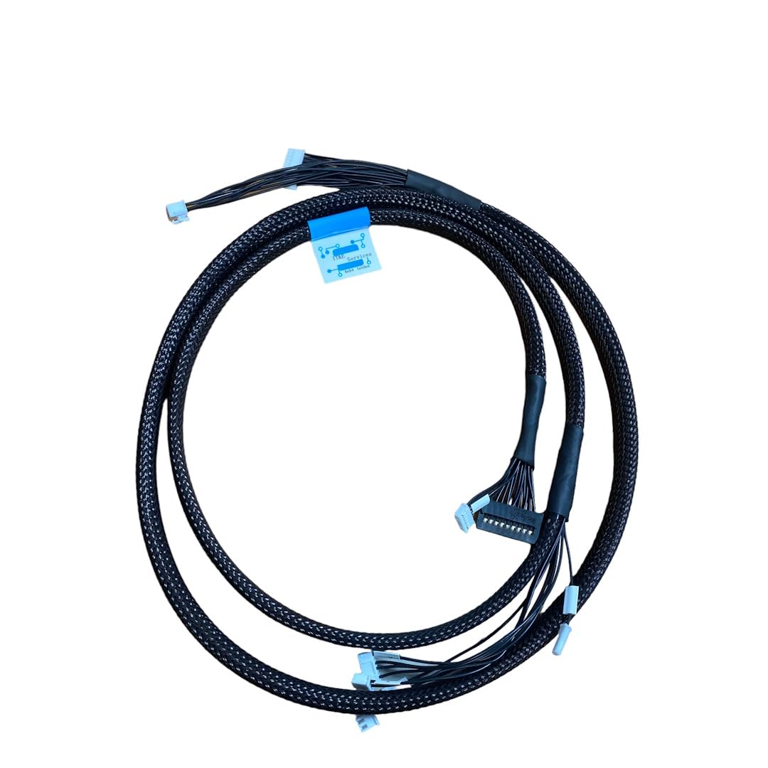 Hotend Kabel Für Anycubic Chiron 3D-Drucker – Ersatzkabel, 0,35 Mm², 1450 Mm Lang, Mit Hitzebeständigem Schlauch