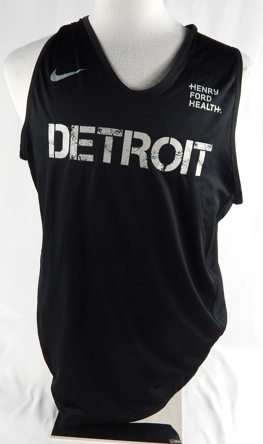 2024-25 Detroit Pistons Tobias Harris #12 Game Used Practice Jersey L 573 - NBA Game Used