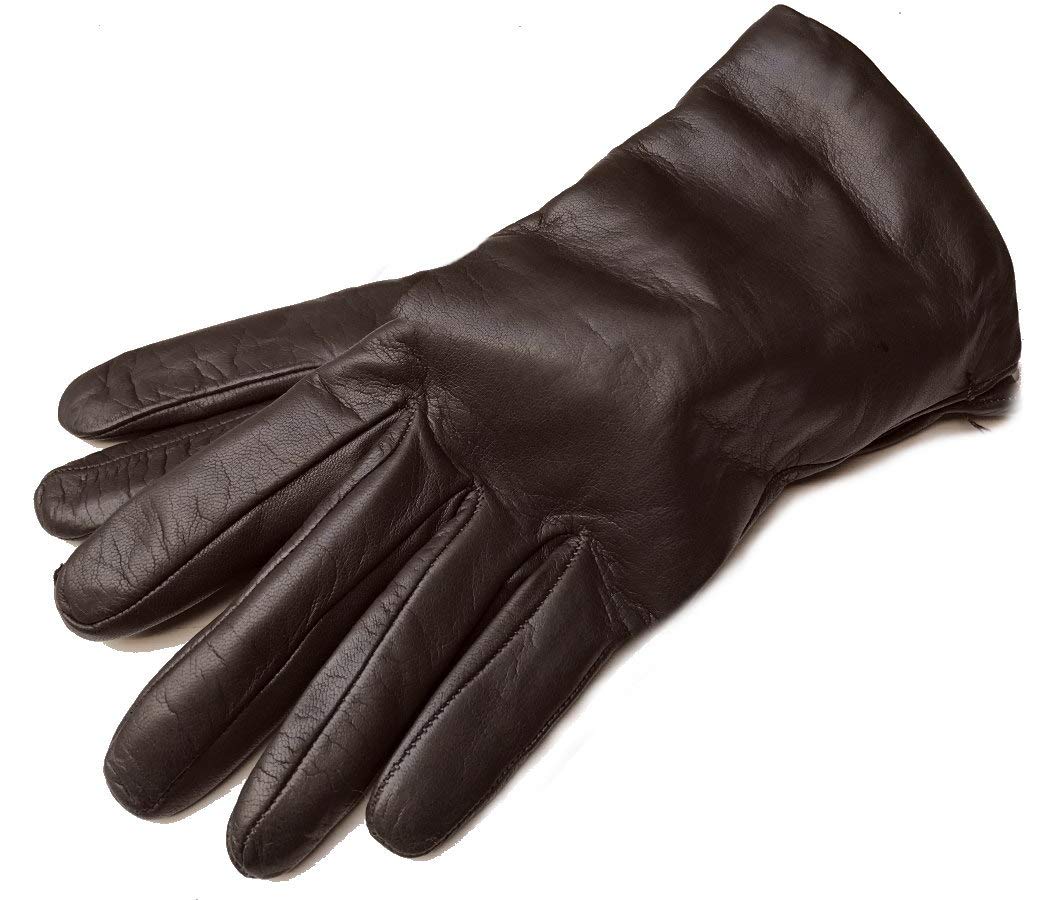 Amazon | イタリア製暖かメンズ手袋 ナッパ革グローブ・カシミア100