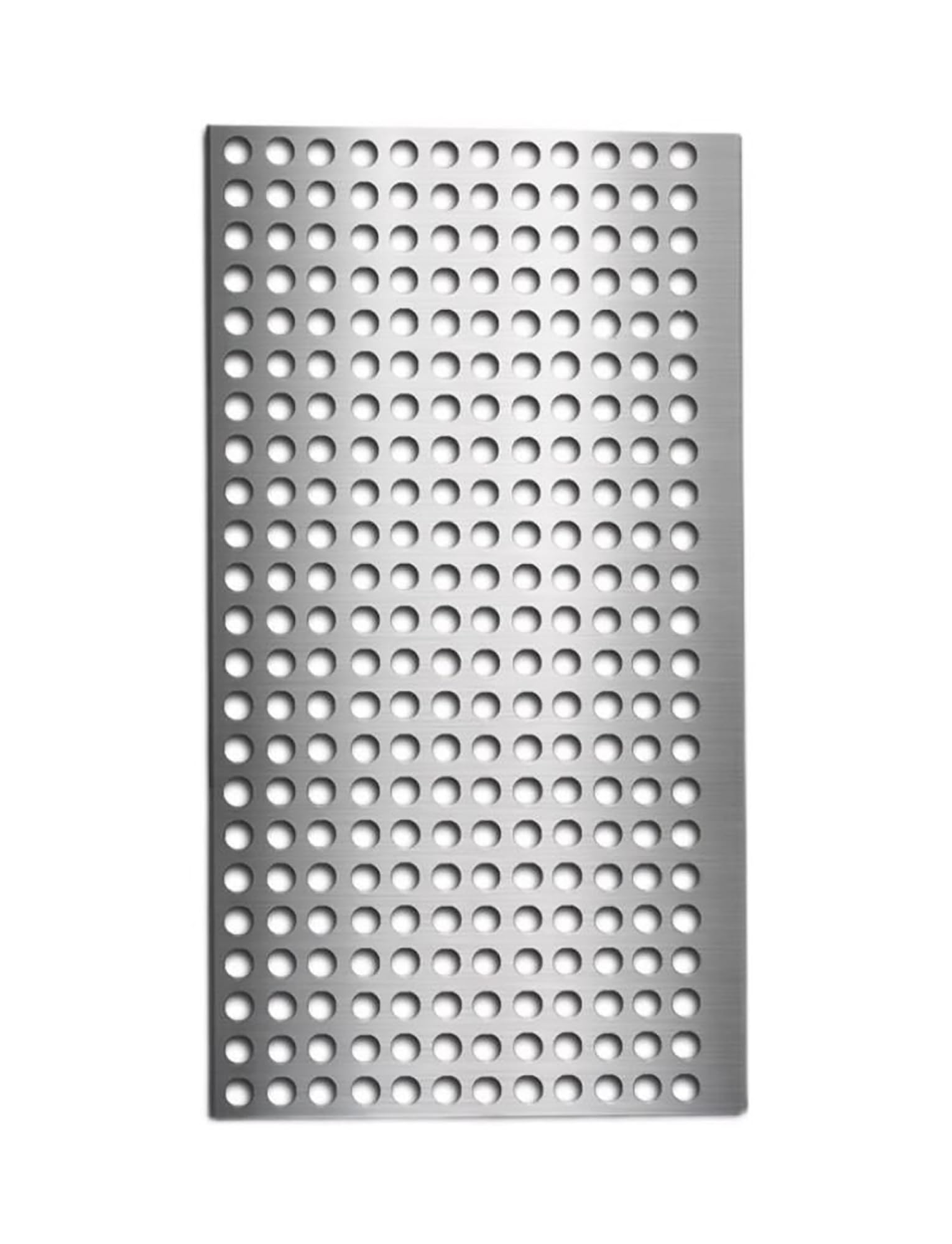 Plaque perforée étanche en acier inoxydable, matériau noble pour aération de fenêtre
