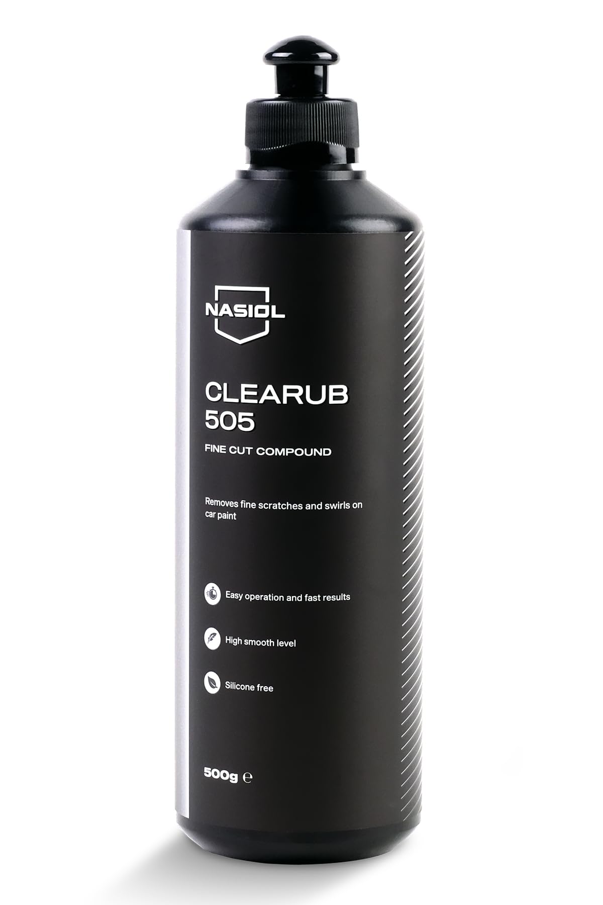 NASIOL LOVE & PROTECT THE ORIGINAL CleaRub 505 - Eliminador de arañazos fino sin silicona