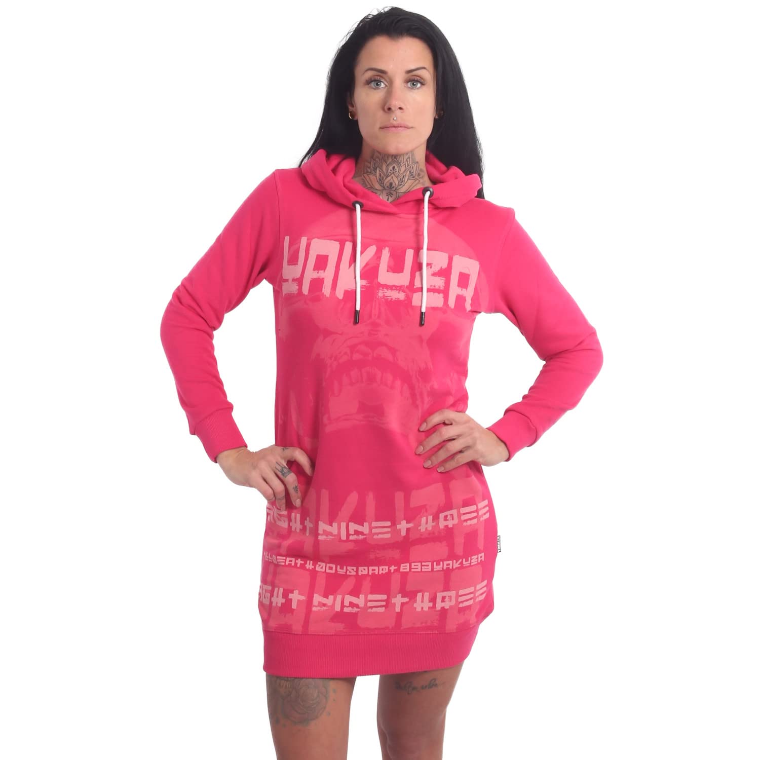 Yakuza Damen Galvanic Hoodie Kleid