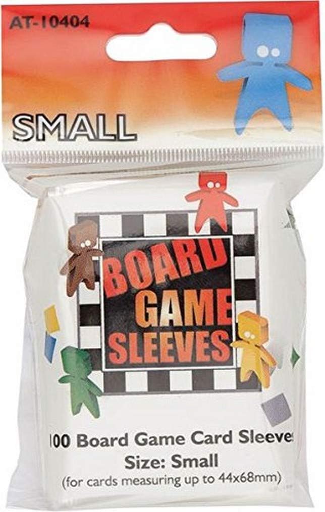 Asmodee Board Game Sleeves - Original 100pk - Small, Clear, 44 x 68 mm (Catan, Camel Up, Dimension)