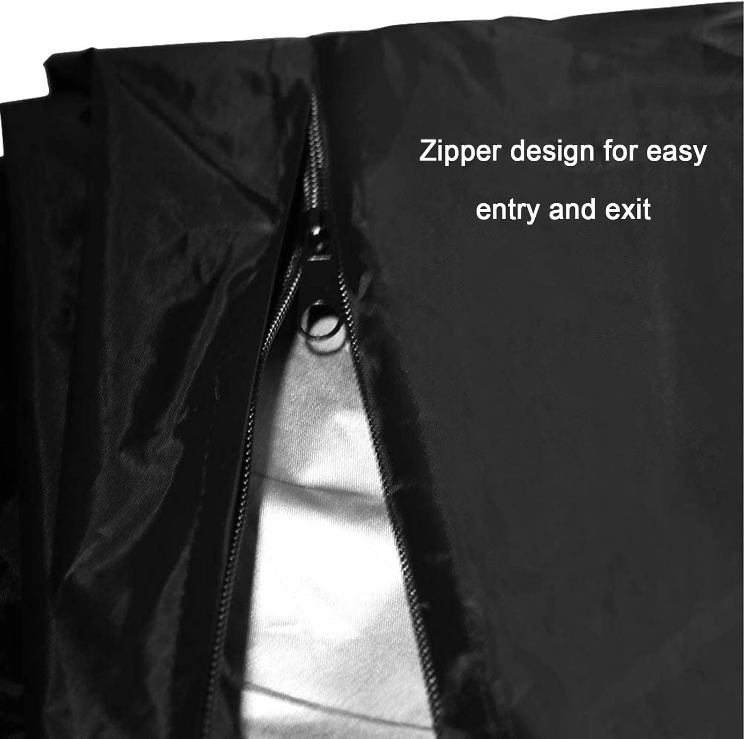 Funda para Silla Colgante De Exterior, Impermeable, con Cremallera, Tela Oxford Resistente Al Agua Y Al Polvo, Protector para Muebles De Jardín., B