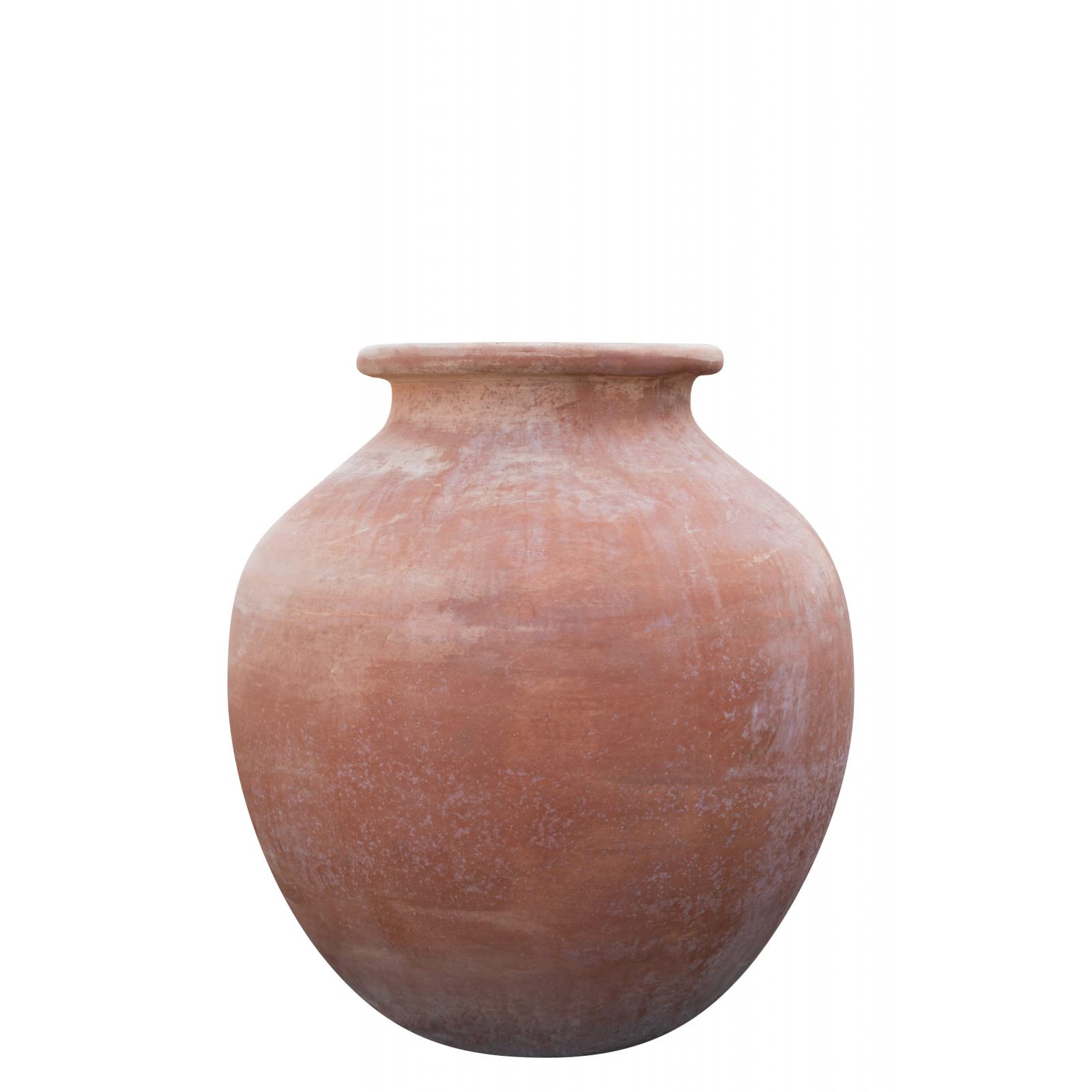 Biscottini Vasi terracotta grandi da esterno 97x102x97 cm Made in Italy | Vasi per piante grandi artigianali | Vaso terracotta grande