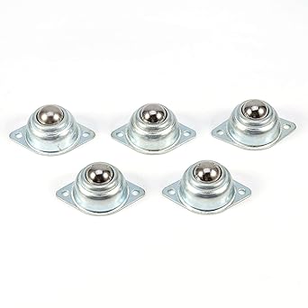 Roller Ball Transfer Bearings, 5pcs Ball Transfer Bearing Unit Table Conveyor Roller Ball for Transmission Processing System'$