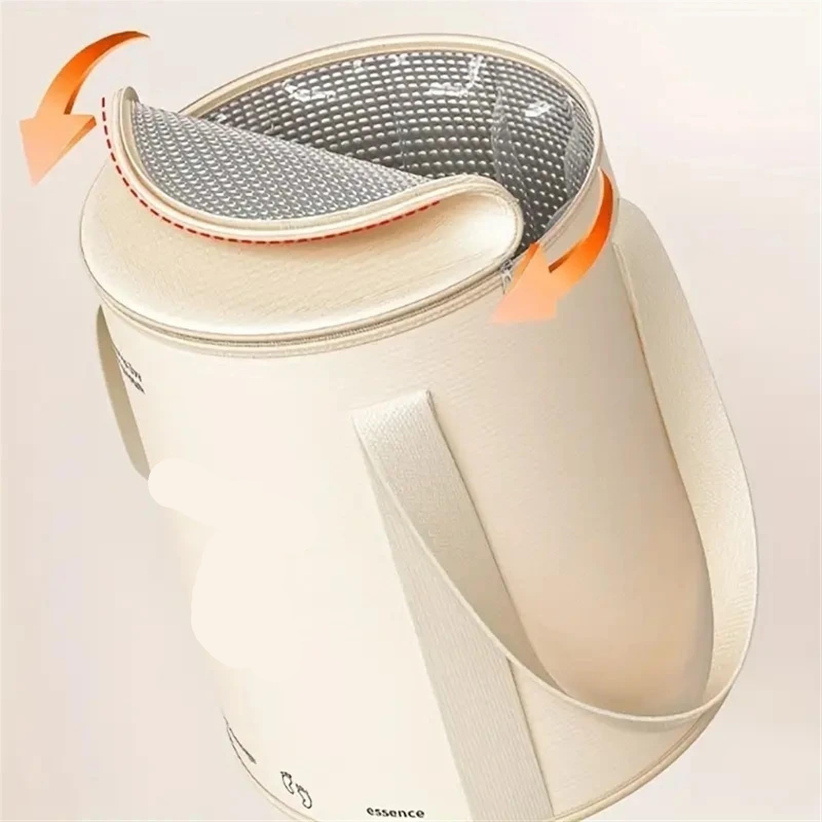 Secchio Pieghevole Per Piedi Secchio pieghevole for pediluvio ad alta capacità, casa, soggiorno, massaggio for adulti, vapore caldo, , forniture for il bagno