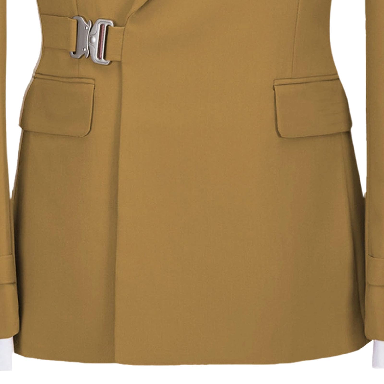 Abito da Uomo 2 Pezzi Slim Fit per Uomo Business Casual Smoking con Chiusura in Metallo per Matrimonio Ballo di fine Anno