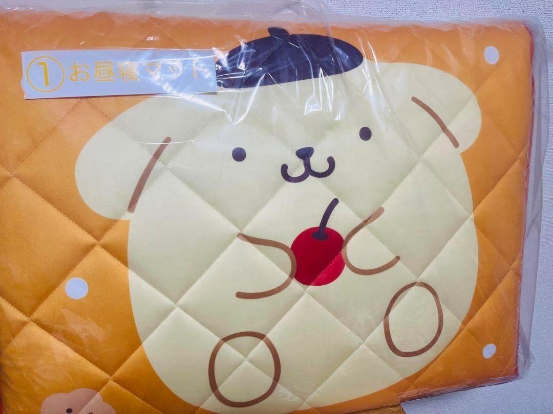 サンリオ当りくじ ポムポムプリン お昼寝マット キキララ 1等 毛布
