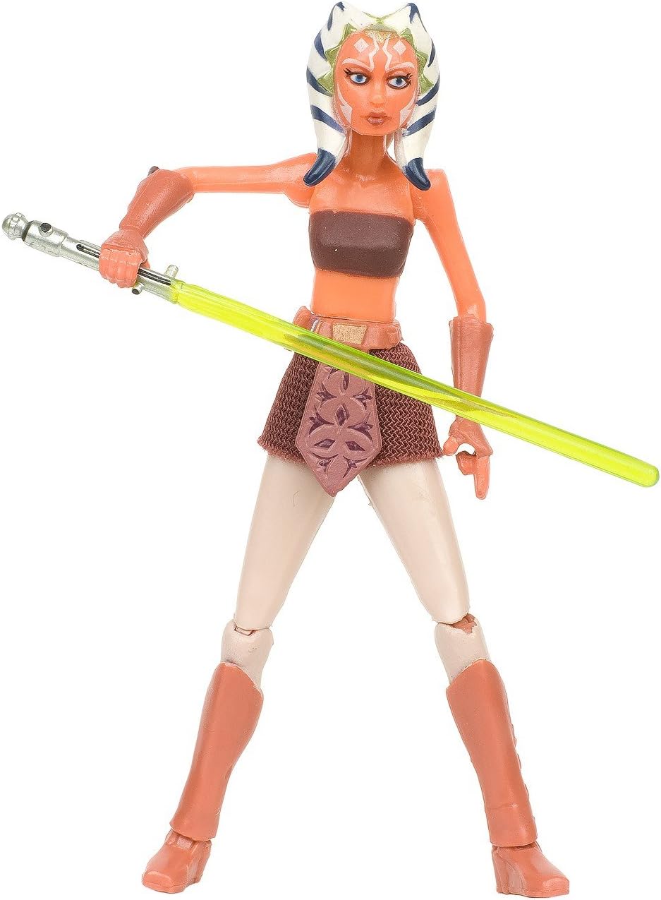 Star Wars Clone Wars Animated Action Figure No. 9 Ahsoka Tano with Rotta the Huttlet