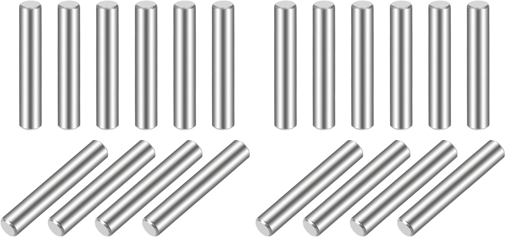uxcell 4 x 30mm(Approx 5/32") Dowel Pin 304 Stainless Steel Wood 10Pcs — Amazon image 7