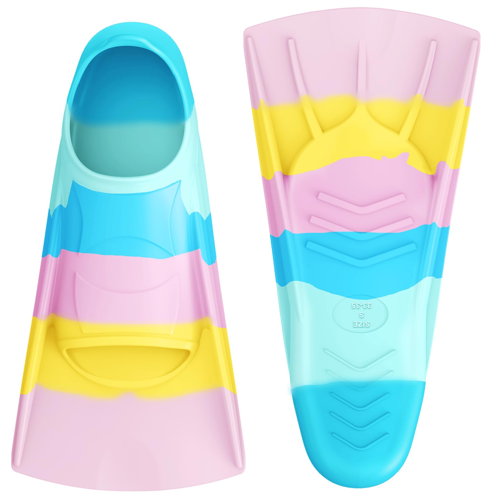 Photo 1 of Gintenco Swim Fins, Adults & Kids Swim Training Fins for Lap Swimming