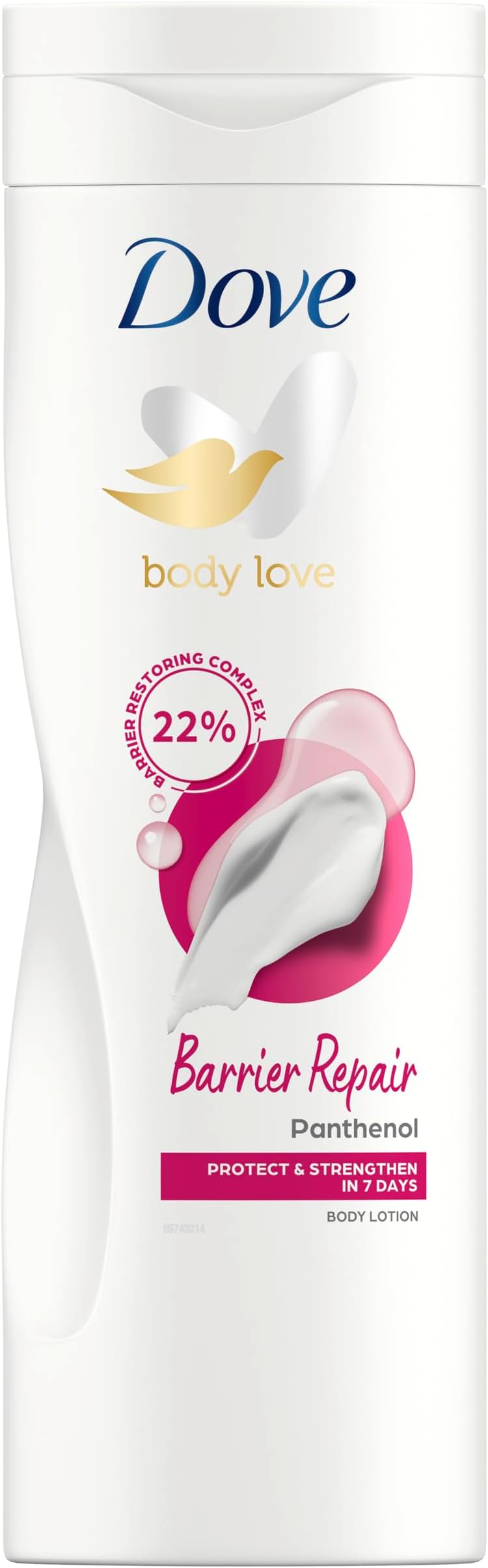 Dove Body Love Barrier Repair Body Lotion body moisturiser with panthenol to protect and strengthen skin in 7 days 400ml