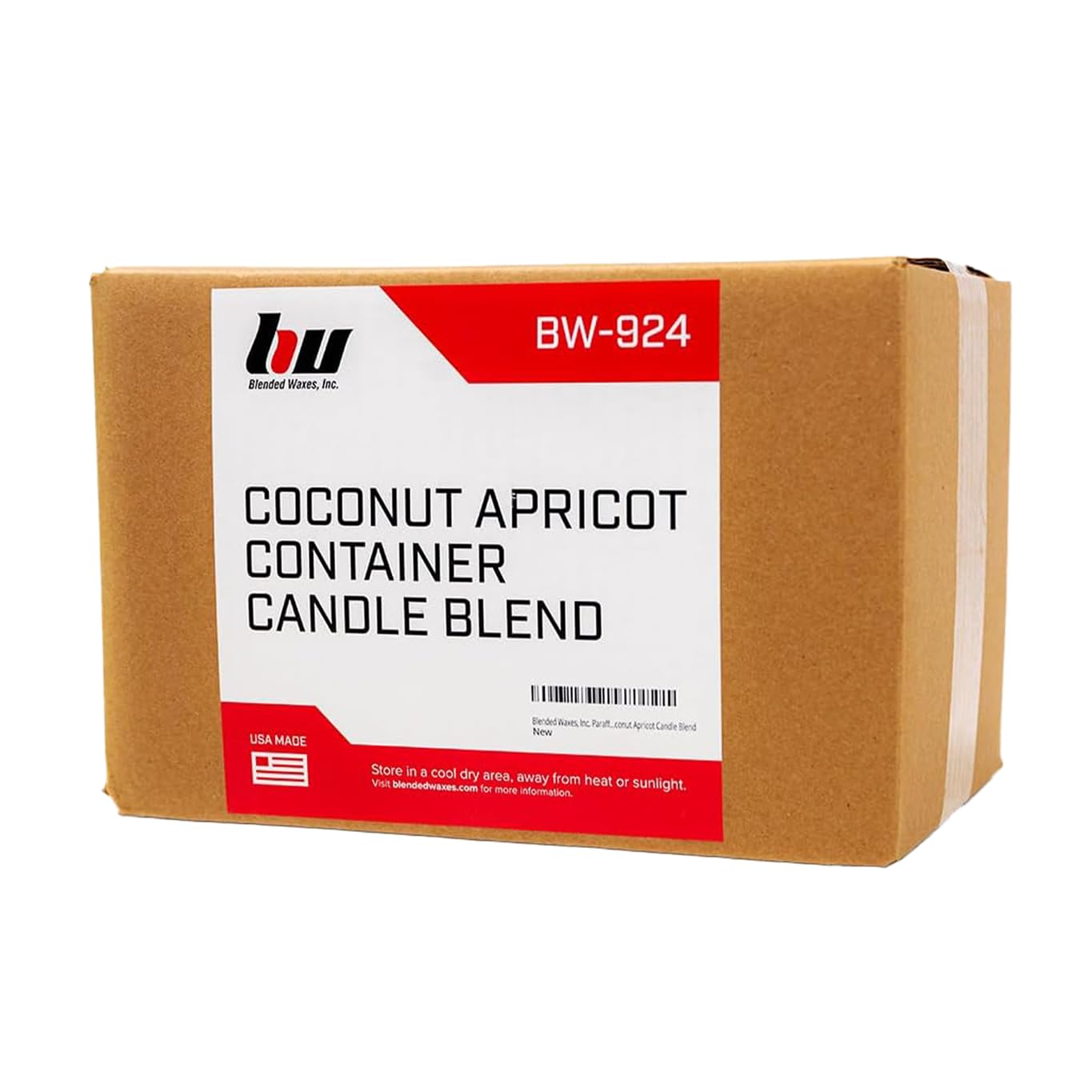 Amazon.com: Blended Waxes, Inc. Coconut Apricot Wax for Candle
