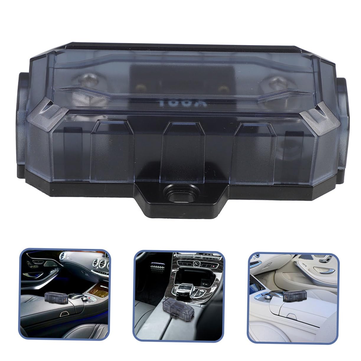 2 pezzi Portafusibili Anl per Auto Supporto Fusibile in Serie per Amplificatori e Subwoofer Protezione Circuito Audio Veicolare Affidabile e Facile da Installare
