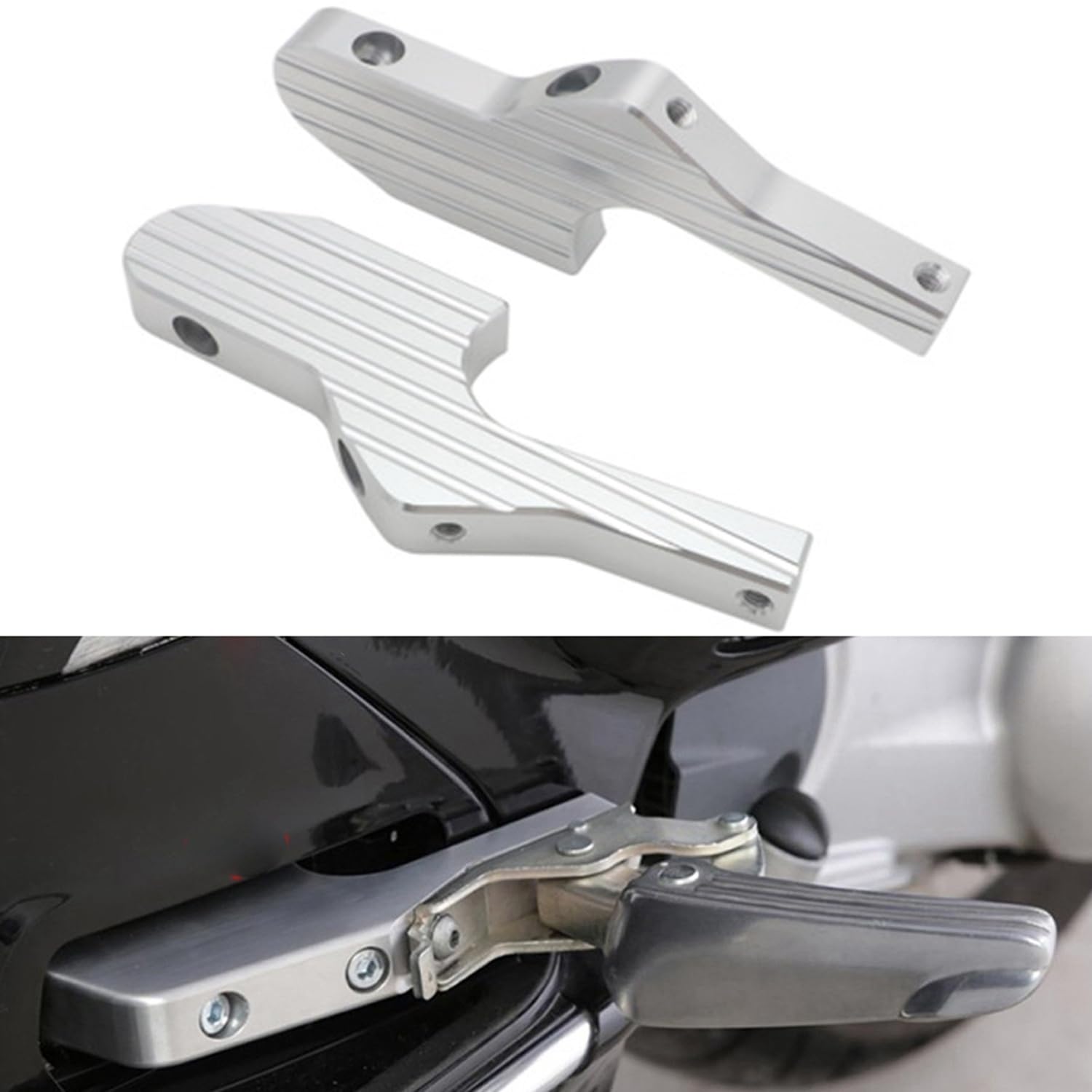 Pedane Scooter Pedane Passeggero Estensioni Pedane Estese per GT 60 125 150 200 250 300 300Ie