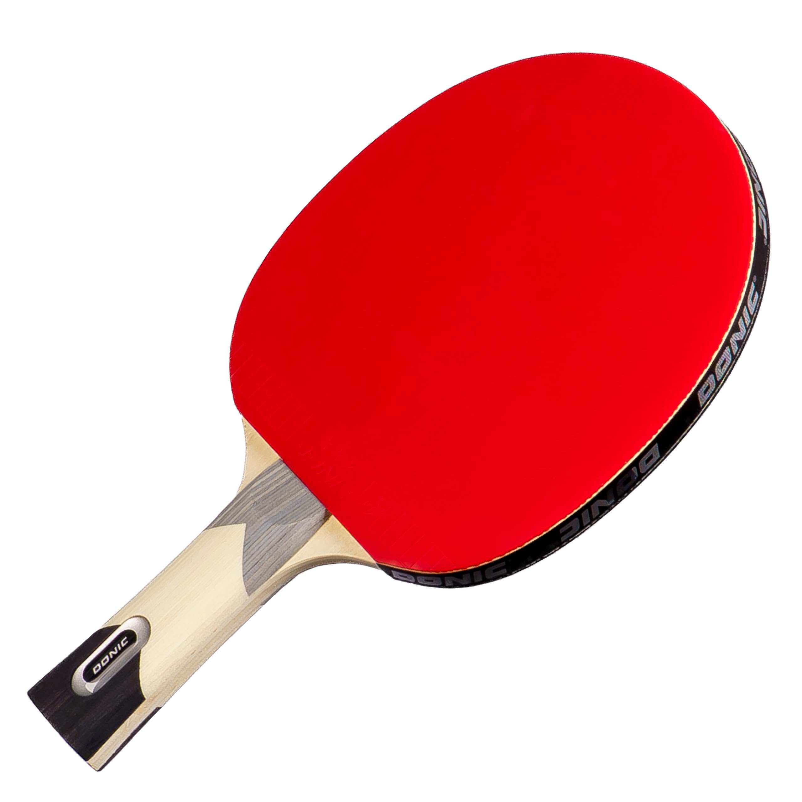 Donic-Schildkröt Racchetta da ping pong Waldner 600, manico PLS, spugna da 1,8 mm, rivestimento ITTF a 2 stelle, 733862