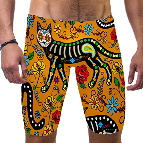 Traje de baño de gatos para hombres ideal para entrenamientos diarios en la piscina