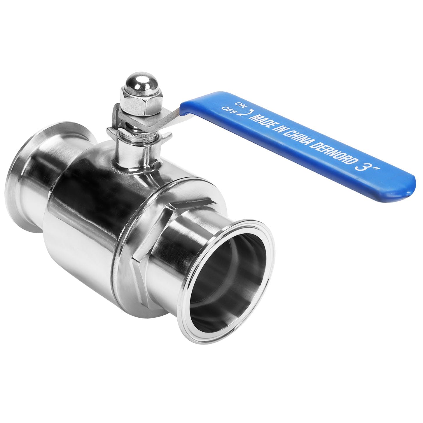 GlobalMa Tri Clamp Clover Heavy Duty Clamp - 316 Stainless Steel For 89MM OD Sanitary Fittings - View #8