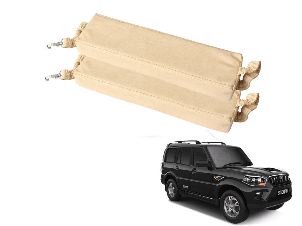 Kozdiko Beige Color Seat Gap Filler Set of 2 Pcs for Mahindra Scorpio-image-47