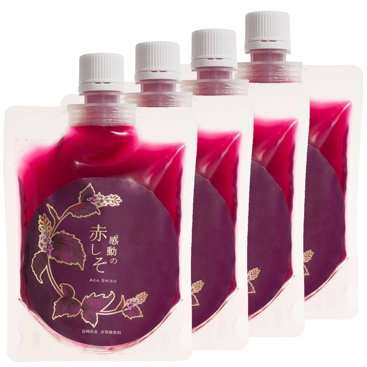 Amazon.co.jp: マツオファーム 赤しそジュース「感動の赤しそ」 200ml