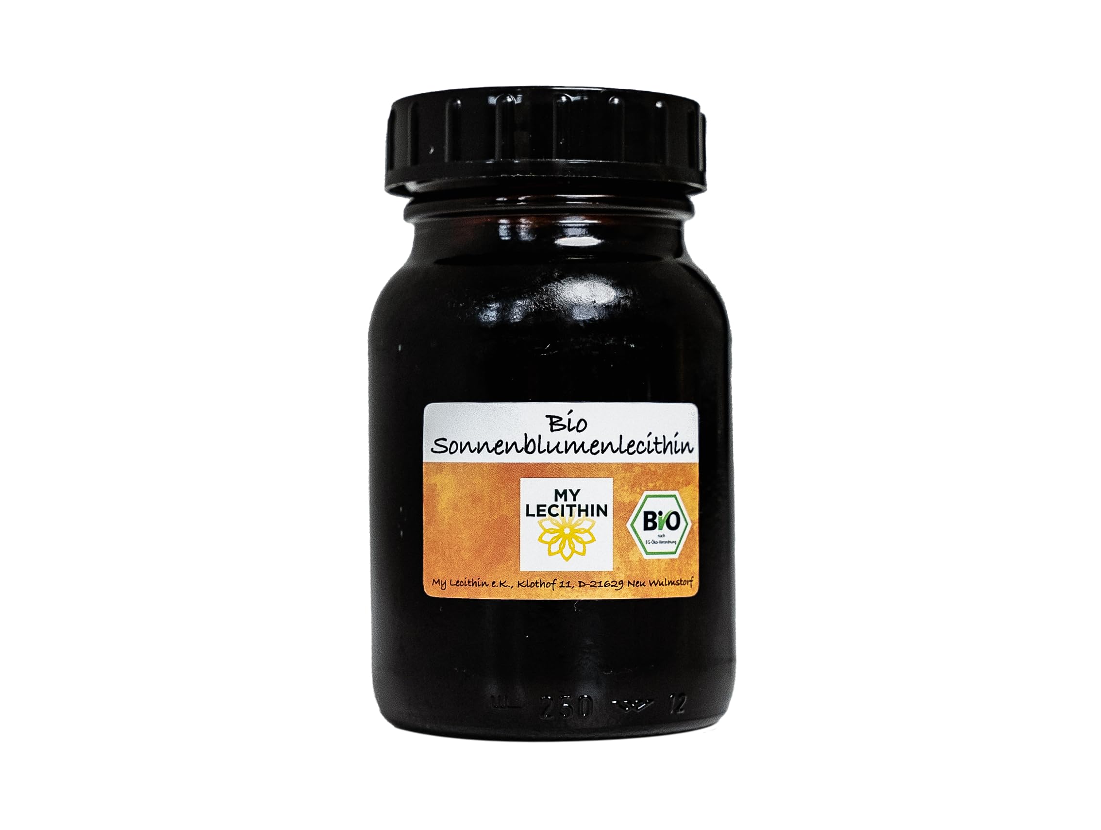 500 g/550 ml di lecitina di girasole biologica liquida