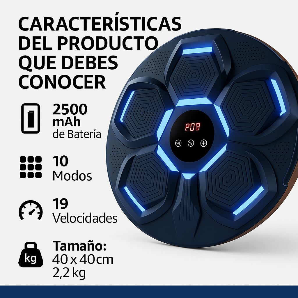 Maquina de Boxeo Musical Adulto - Boxeo Pared Musical Pared, Music Punch, Music Boxing Machine Adultos, Maquina Boxeo Musical Pared, Máquina de boxeo Musical, Punch Box, The Music Punch