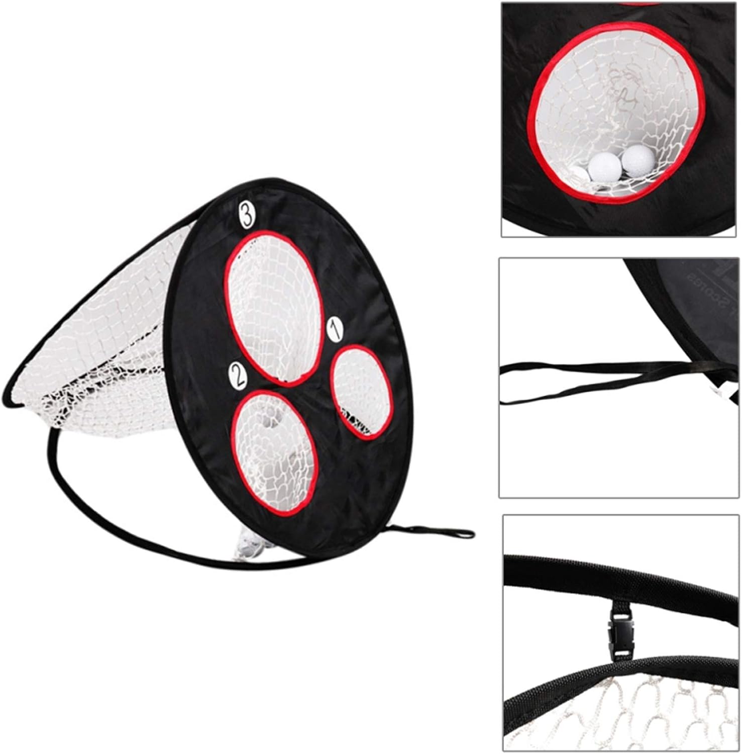 Honeyhouse Golf Hitting Net Training Network Set, Golf Indoor Outdoor Chipping Pitching Cage