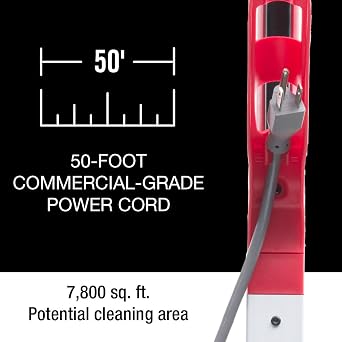 Sanitaire MULTI-SURFACE QuietClean Upright Commercial Vacuum SC9180D Black