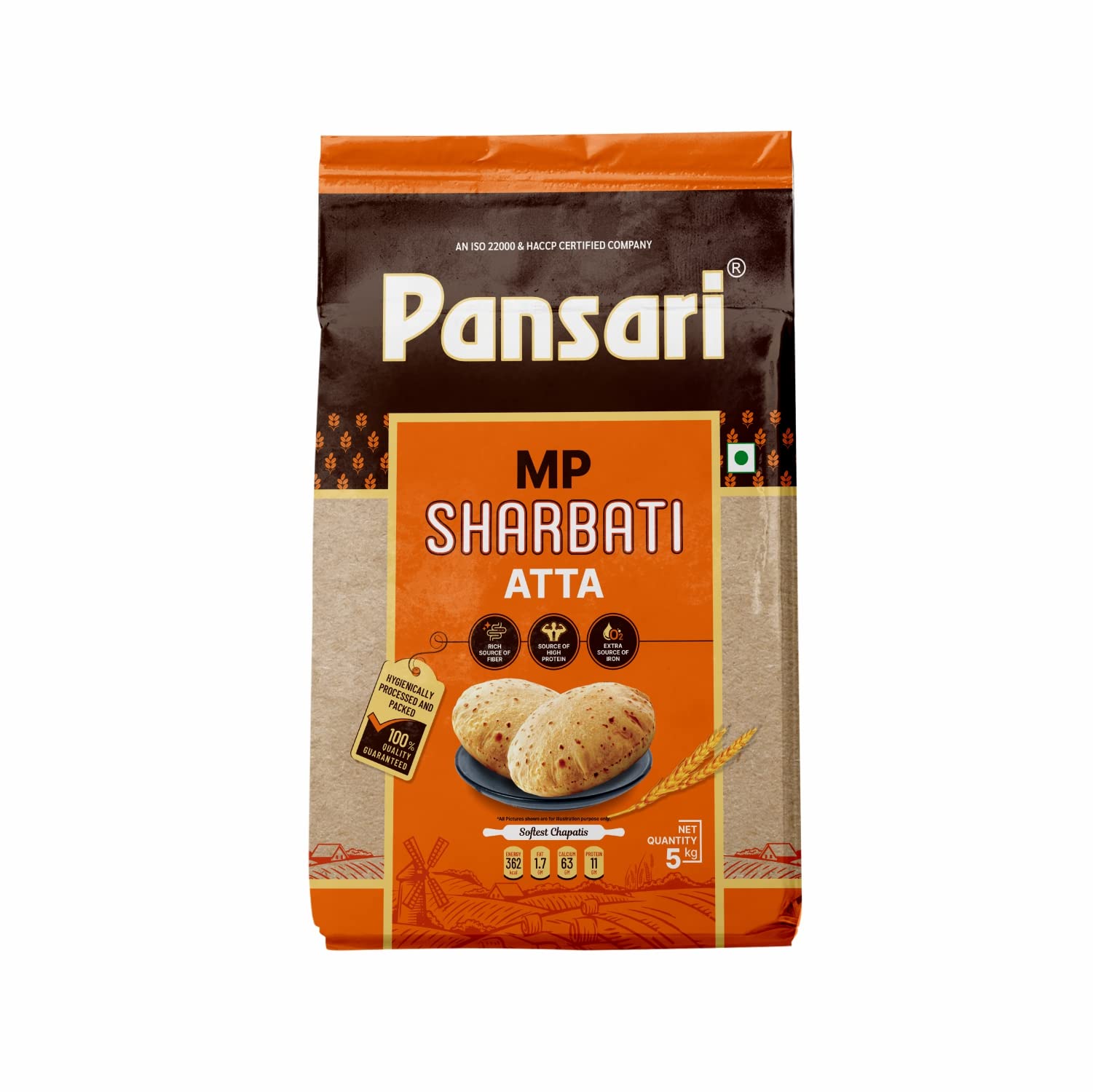 See full amazon price history chart for Pansari 100% Natural MP Sharbati Wheat Atta|Fresh from Farms | No Mixture| Ground to Order |Whole Wheat Atta|With No Preservative & Glutten Free- 5Kg Pansari 100% Natural MP Sharbati Wheat Atta|Fresh from Farms | No Mixture| Ground to Order |Whole Wheat Atta|With No Preservative & Glutten Free- 5Kg (B0BRQG83XS) Amazon Price History, Amazon Price Tracker