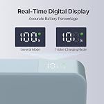 NOBIS 90W Banque d'électricité 20000mAh Banque d'énergie de recharge rapide 4-Port USB-C/USB-A Chargeur portable portable compatible avec Dell, Lenovo, Deck à vapeur,Téléphone Series & pour Samsung Galaxy