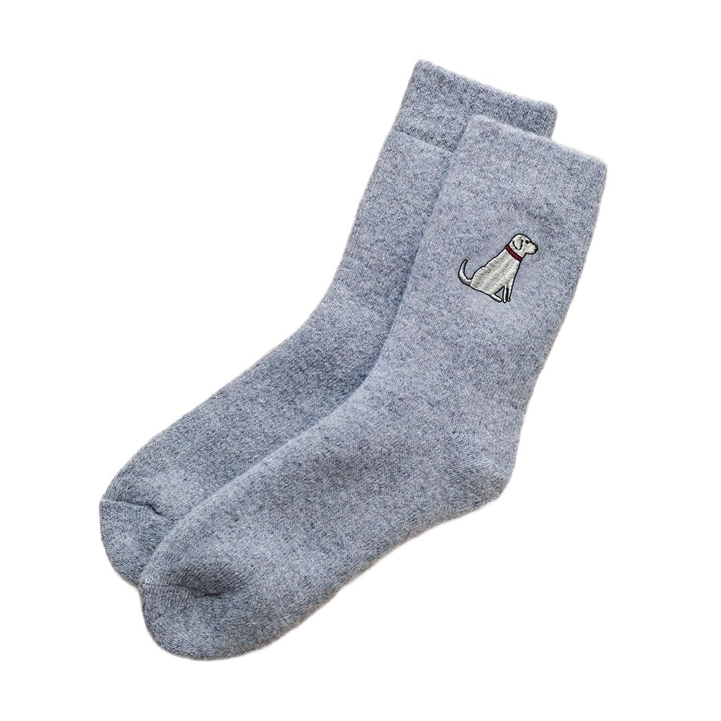 Sweet William Designs Yellow Labrador Dog Walking Socks