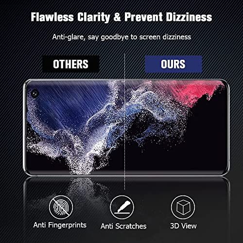 Image of STP FEEL Advanced Black Border Tempered Glass Protector for Samsung Galaxy S10 Pack of 1 Full Edge to Edge Screen Protector Guard Protector with Easy Installation Kit