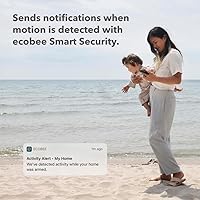 Vista 4 de ecobee Smart Sensor 2 Pack - Comfort, Security, Energy Savings - Smart Home - Compatible with ecobee Smart Thermostats for Home