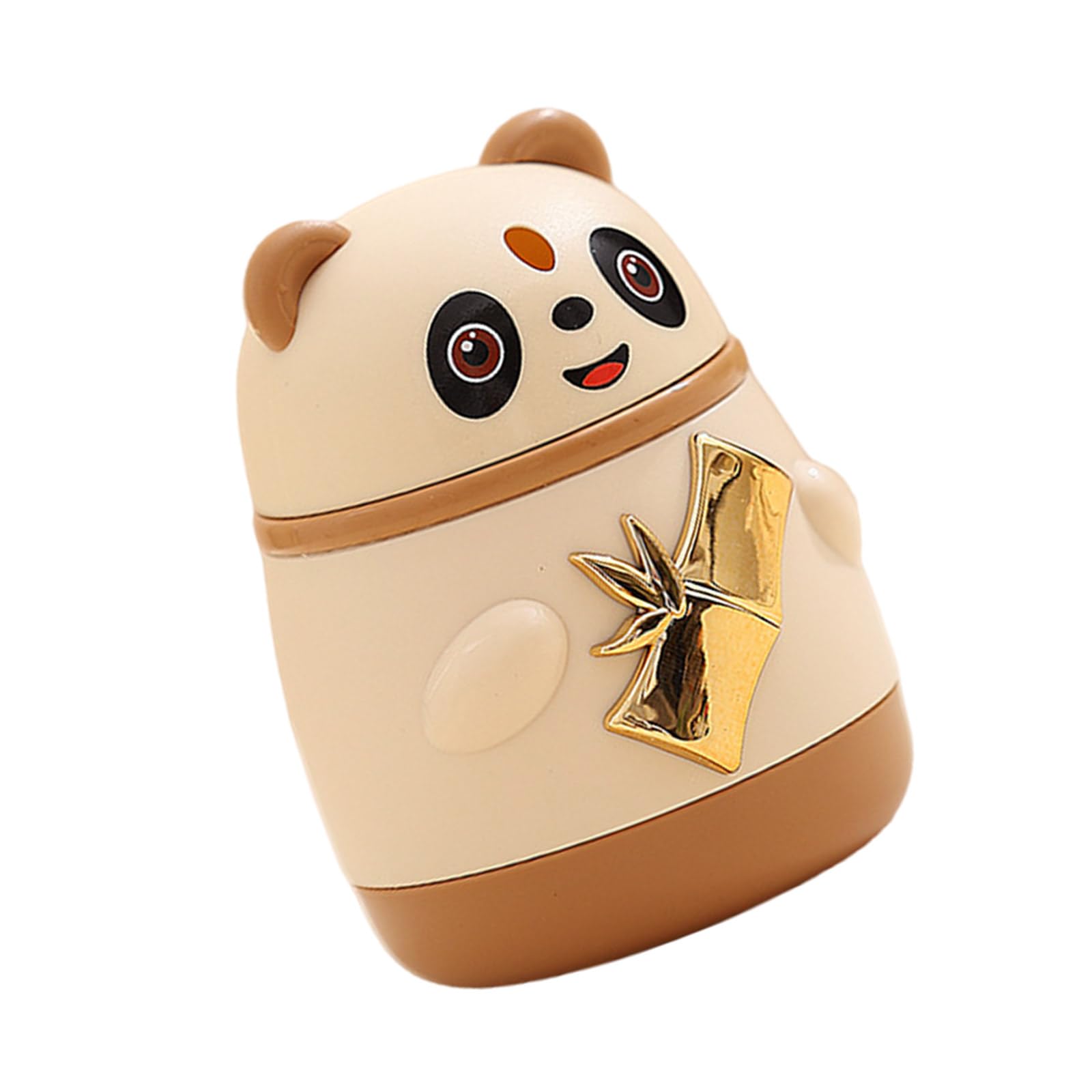 Obotsnoi Automatic Panda Toothpick Dispenser Table Decorations Thickened Lovely Toothpick Container for Kitchen Restaurant Hotel Press Type Box