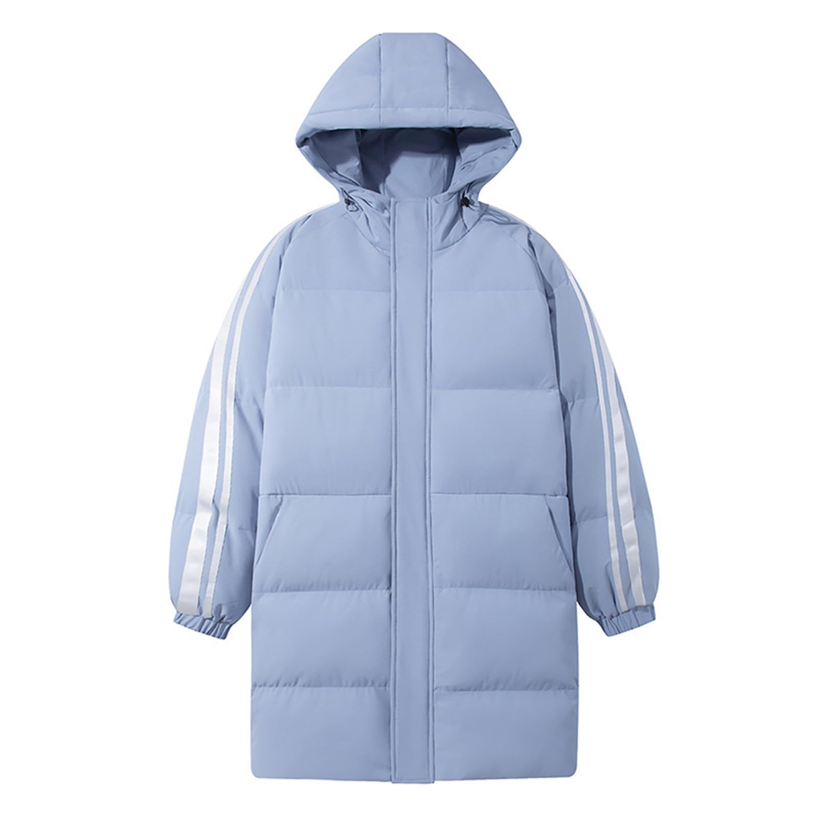 Parka de invierno para hombre, abrigo de ocio moderno con protección contra el viento, calor en la vida cotidiana