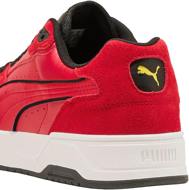 PUMA Mens Scuderia Ferrari Rbd Break Low Lace Up Sneakers Shoes Casual - Red