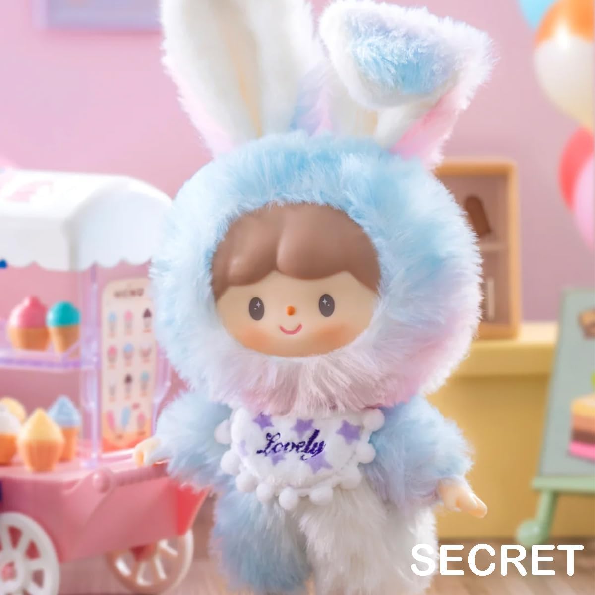 Aven Rabbit zZoton Delicious Bunny Series Blind Box Action Figures Mystery Box Cute Random Toys Birthday Gift Christmas Collectible Toy for Desktop Ornaments, 1PC