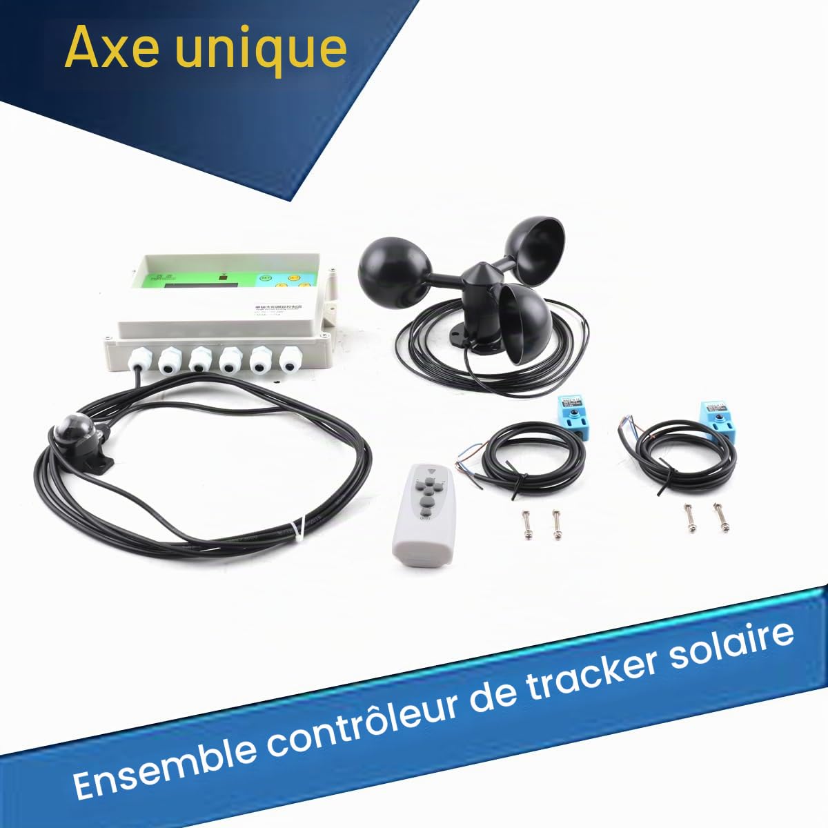 Contrôleur solaire de poursuite à axe unique Sun Tracker SystèMe de Suivi automatique de la plateforme du contrôleur pour PV Solar Panel System